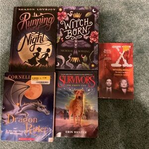 Assorted Fantasy and Fiction Books